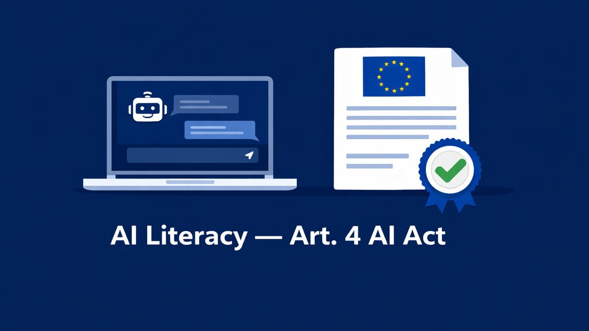 AI Literacy obbligo aziendale AI Act articolo 4 PMI italiane